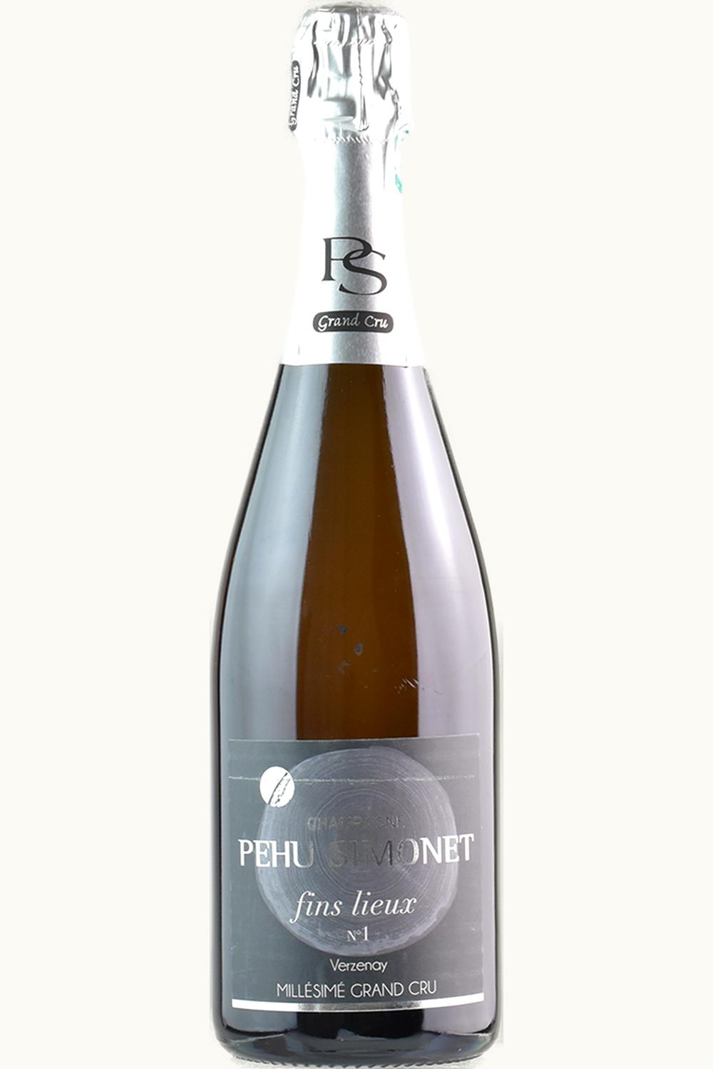 Pehu Simonnet Pehu Simonnet Fins Lieu No. 1 Grand Cru Brut Millesime Champagne, 2013