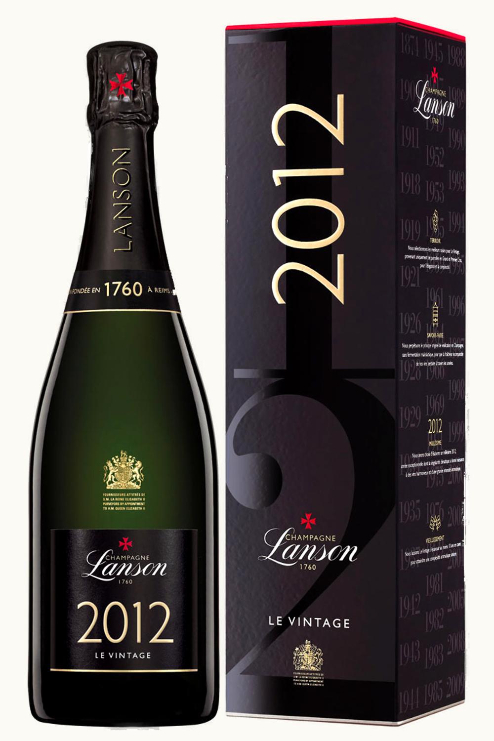 Lanson Lanson Le Vintage Brut Champagne, 2012