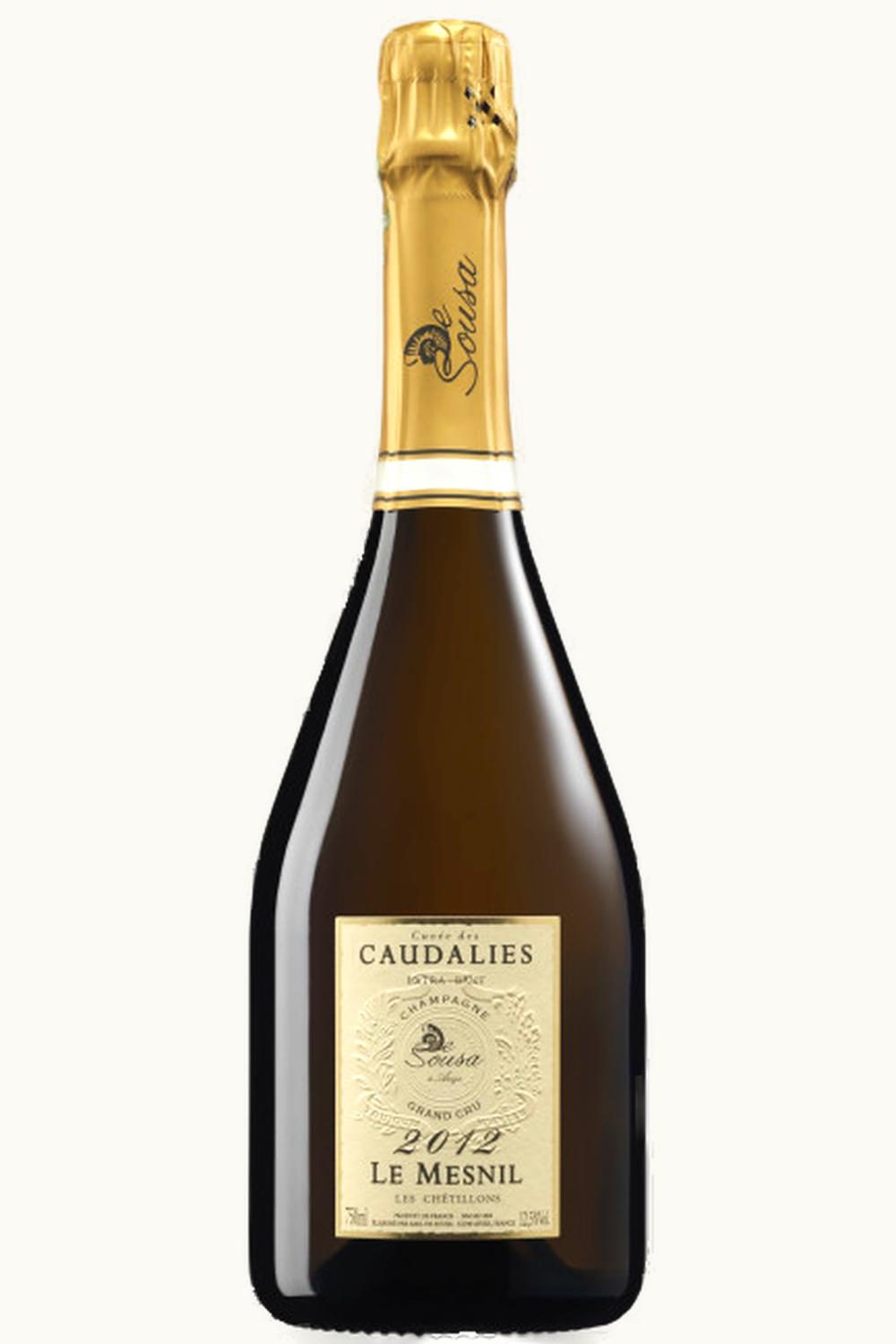 De Sousa De Sousa Cuvee Caudalies Blanc de Blanc Grand Cru Millesime Champagne, 2012