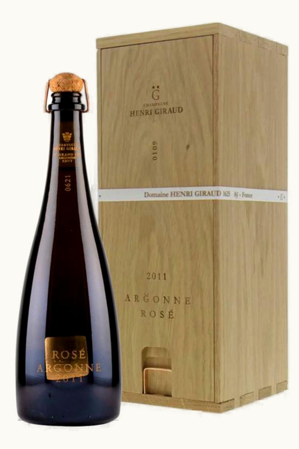 Henri Guiraud Henri Guiraud Argonne Ay Grand Cru Brut Rosé Champagne, 2011
