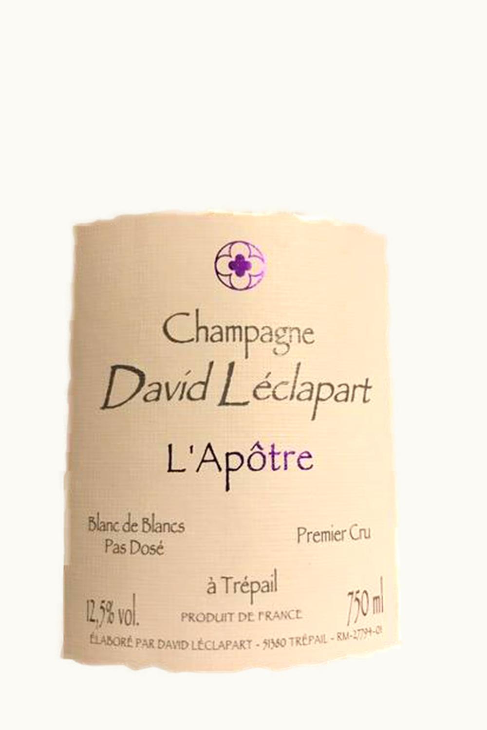 David Leclapart David Leclapart L'Apotres Blanc de Blanc Premier Cru Extra Brut Champagne, 2011