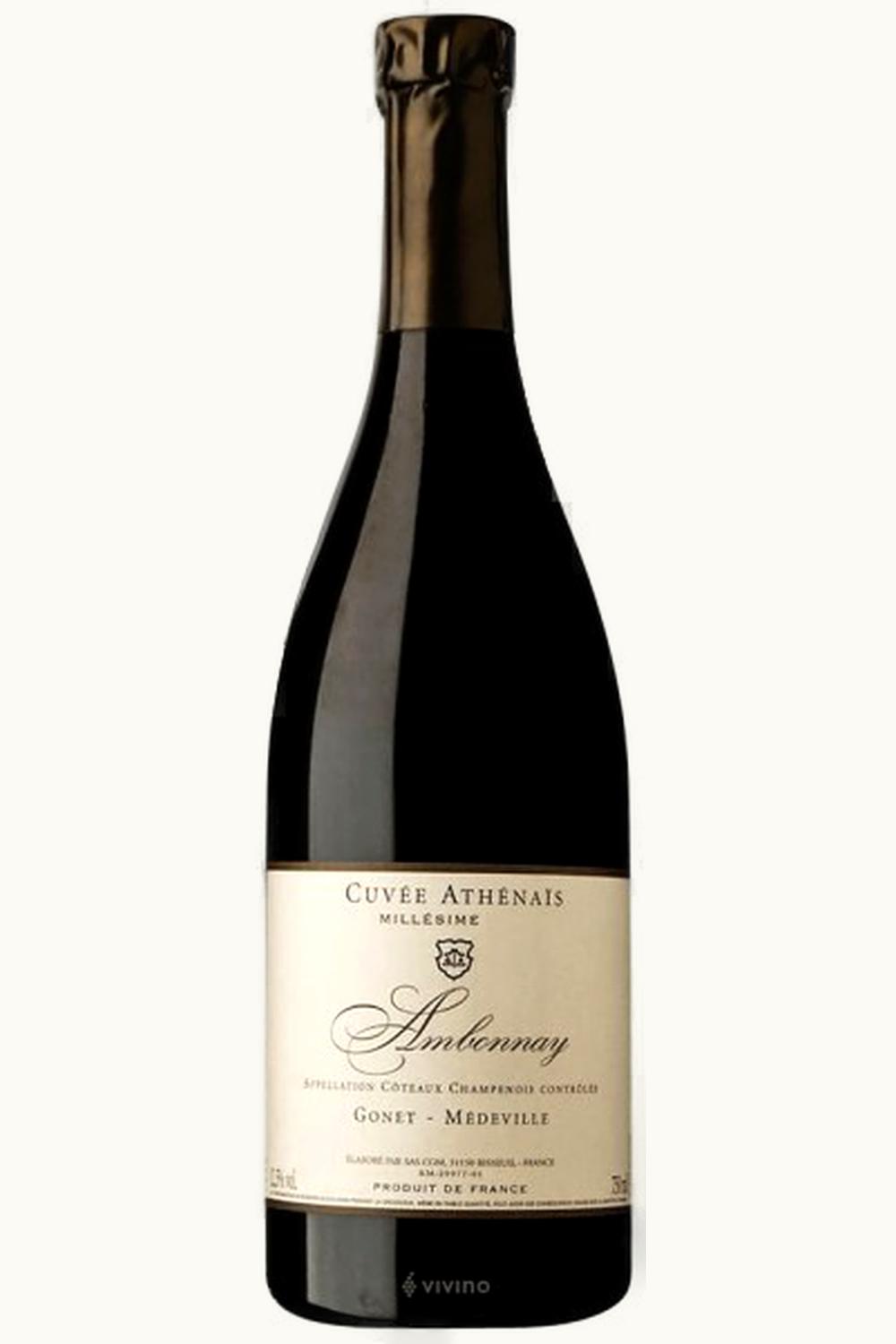 Gonnet-Médeville Gonnet-Médeville Grand Cru Ambonnay Cuvee Athenais Coteaux Champenois Champagne, 2011