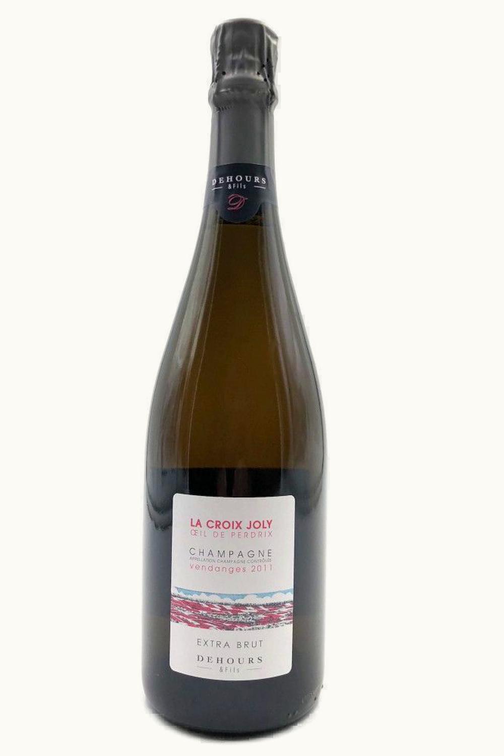 Dehours Dehours La Croix Jolly Oeil de Perdrix Extra Brut Rose Champagne, 2011