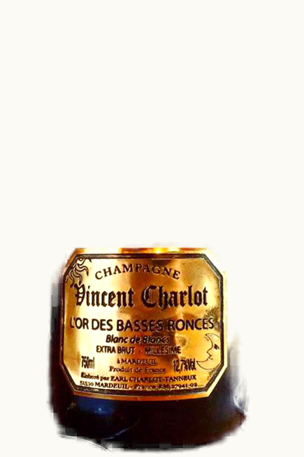 VIncent Chariot VIncent Chariot L'Or de Basse Ronces Blancdeblanc Extra Brut Champagne France, 2011