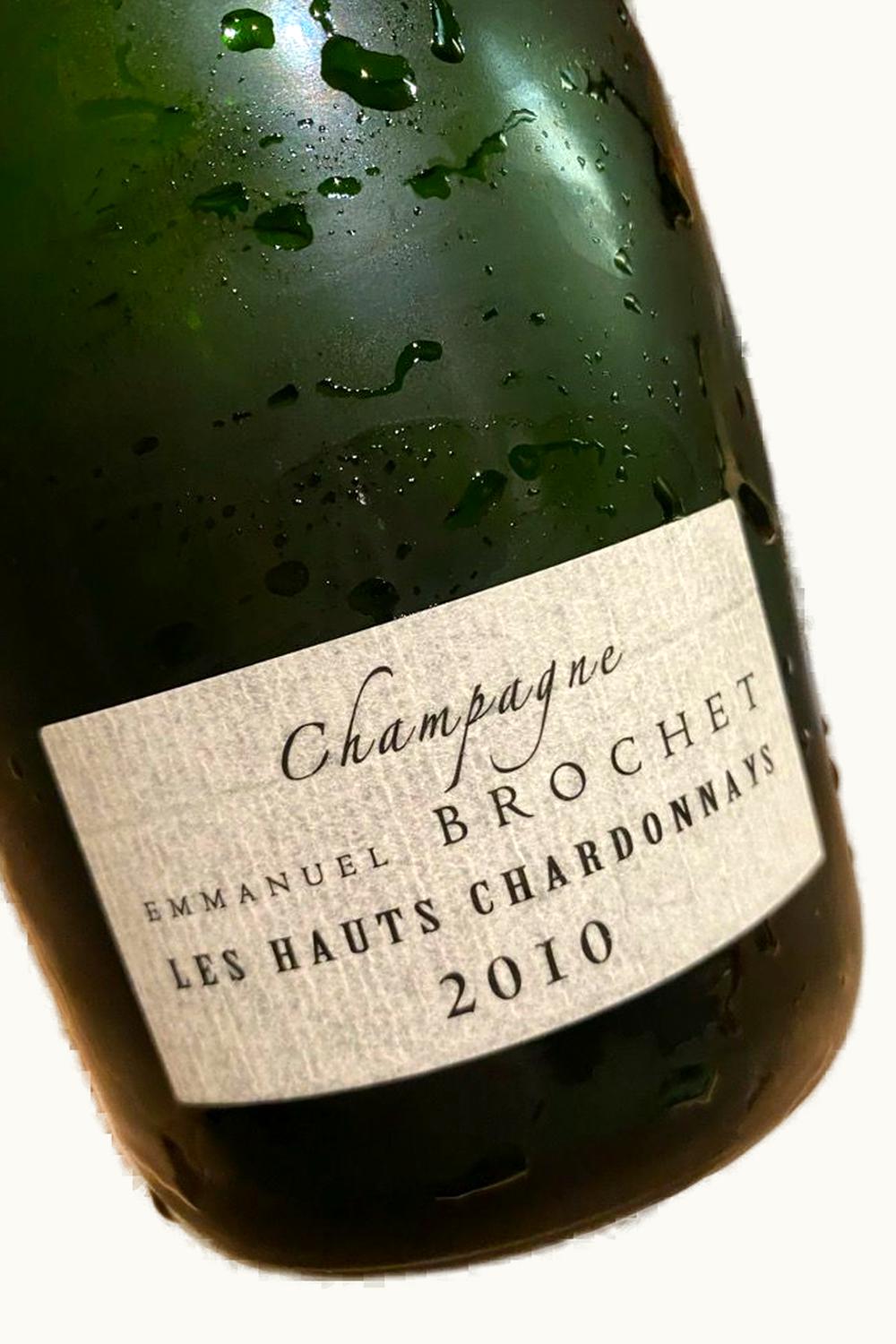 Emmanuel Brochet Emmanuel Brochet Haut Chard Extra Brut Millésime Champagne France, 2010