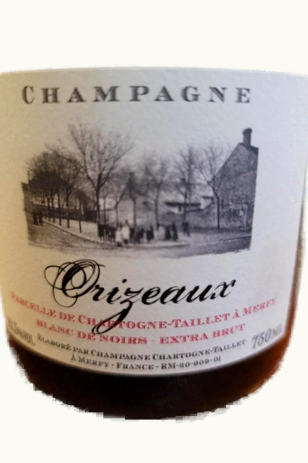 Chartogne-Taillet Chartogne-Taillet Cuvée Orizeaux Blanc de Noir Extra Brut Champagne France, 2010