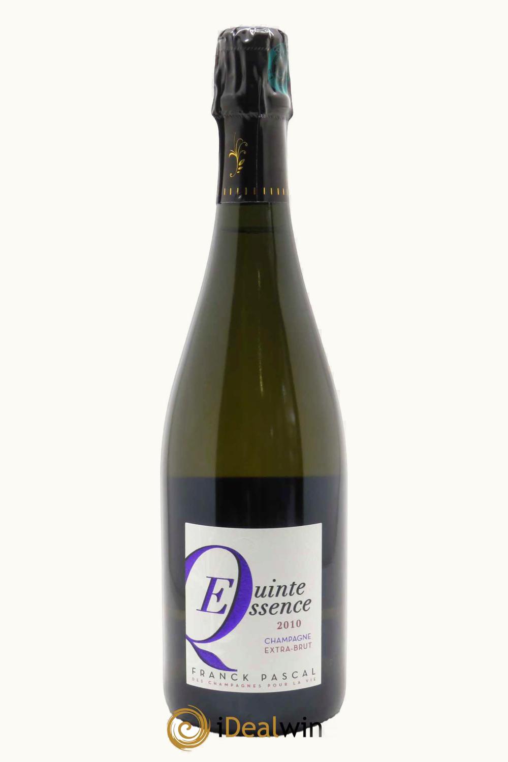 Frank Pascal Quintessencia Extra Brut Millésime Champagne France, 2010