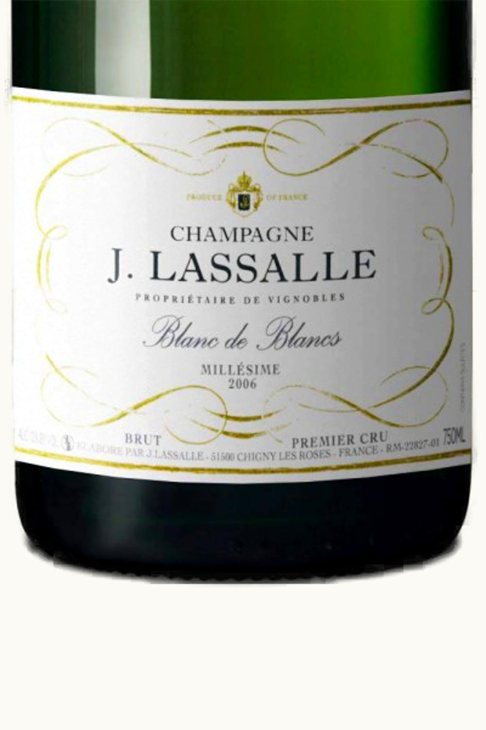 J. Lassalle J. Lassalle Blanc de Blanc Premier Cru Brut Millésime Champagne France, 2010