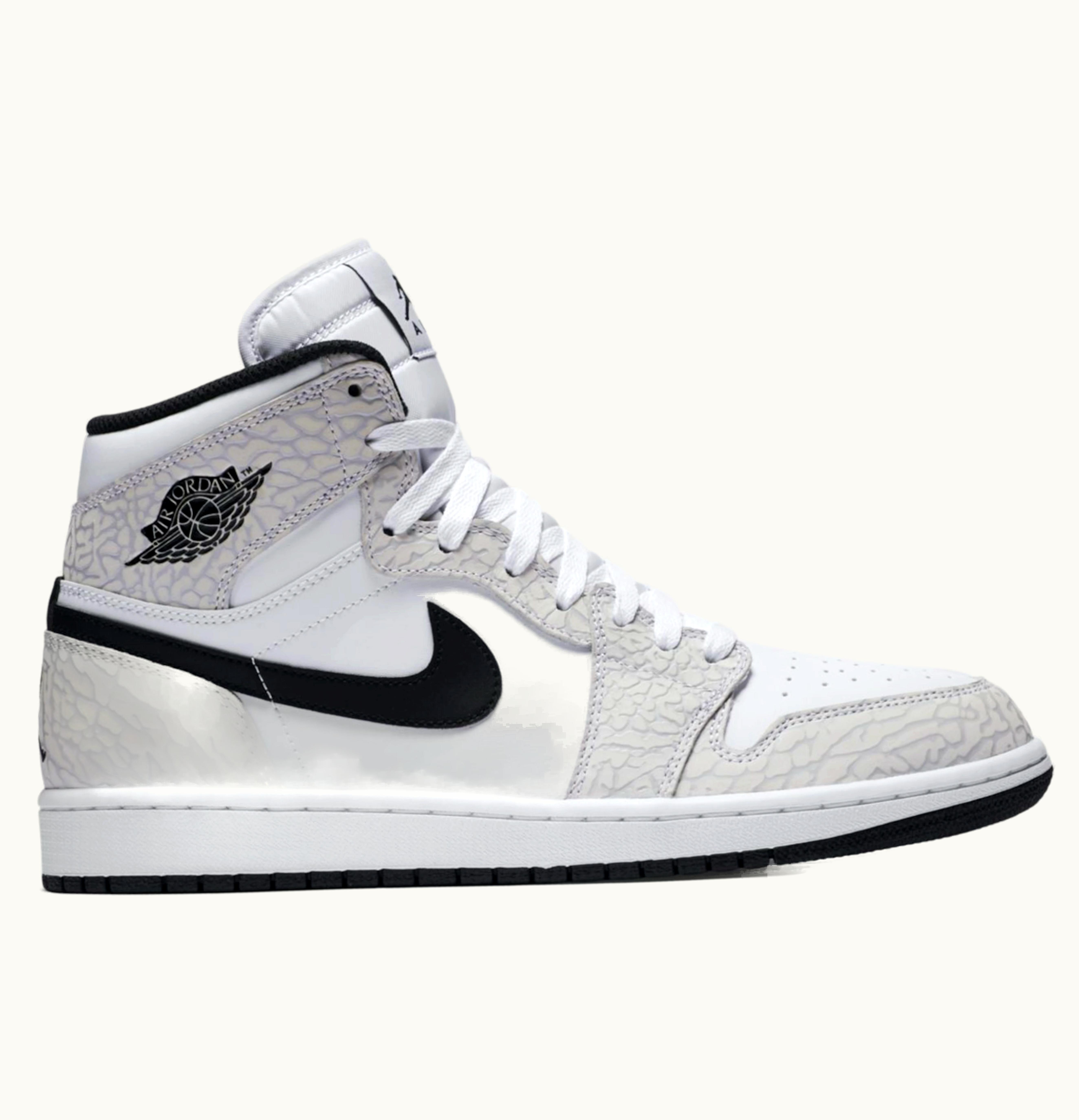 Jordan Air Jordan 1 Retro White Elephant Print