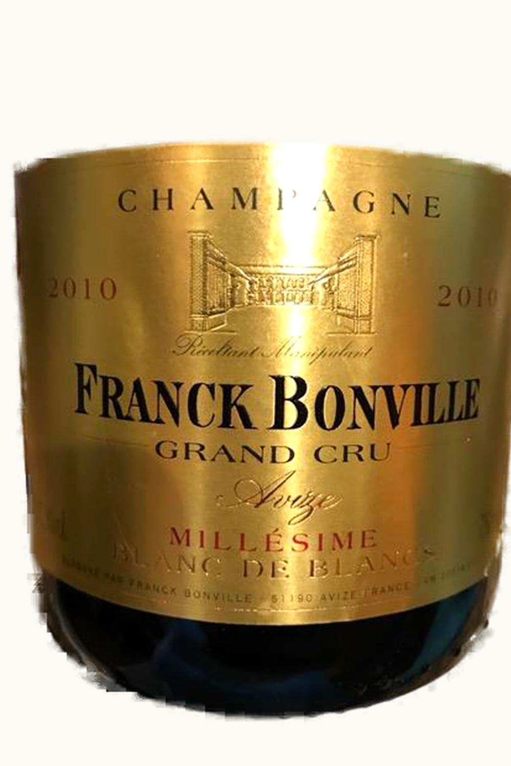 Franck Bonville Franck Bonville Grand Cru Collection PRVT Champagne France, 2010
