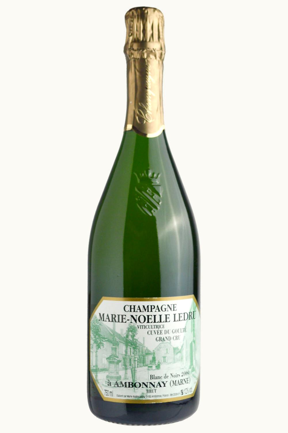 Marie-Noëlle Ledru Cuvée du Goulte Blanc de Noir Grand Cru Brut Champagne France, 2009