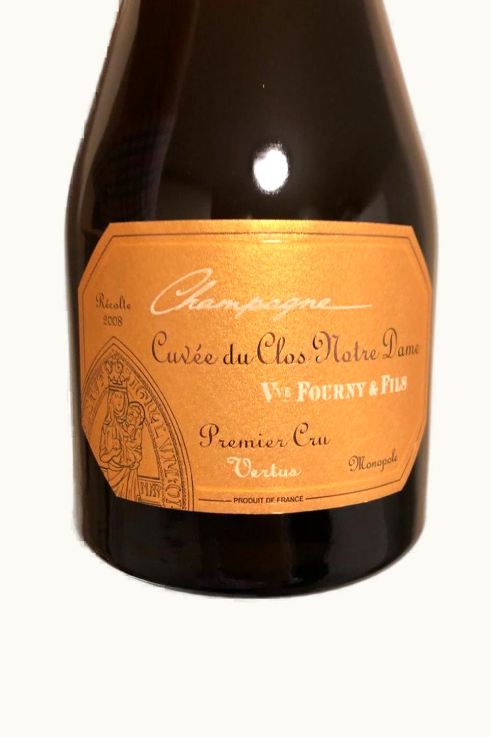 Veuve Fourny Cuvée du Clos F.G. Notre-Dame Premier Cru Extra Brut Millésime Champagne France, 2009