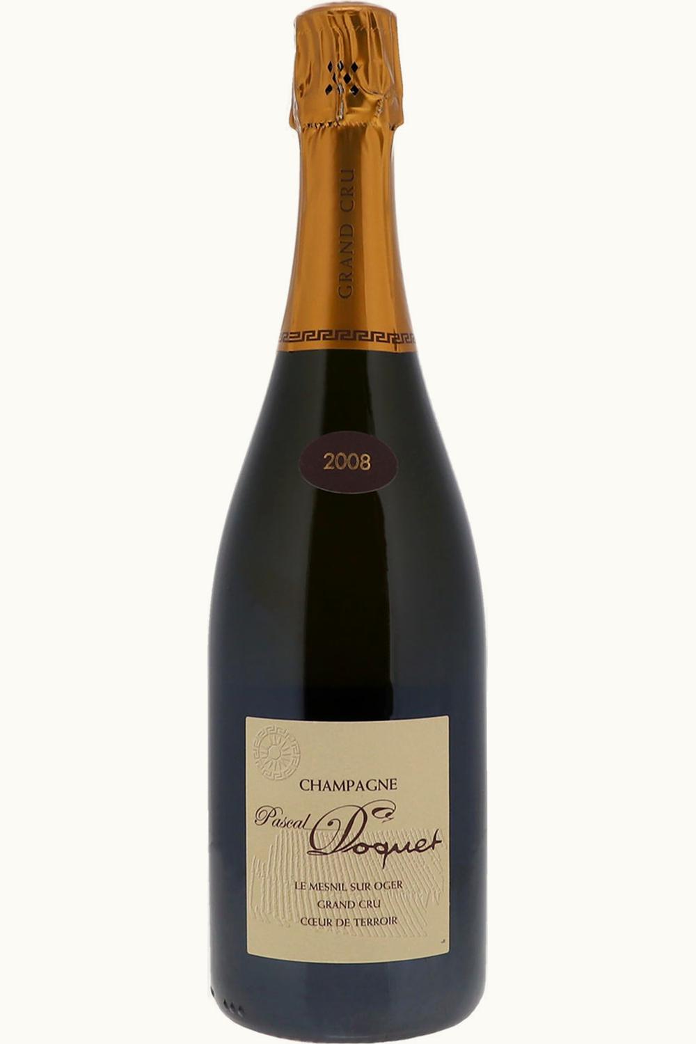 Pascal Doquet Grand Cru Le Mesnil-sur-Oger Blanc de Blanc Brut Champagne France, 2008