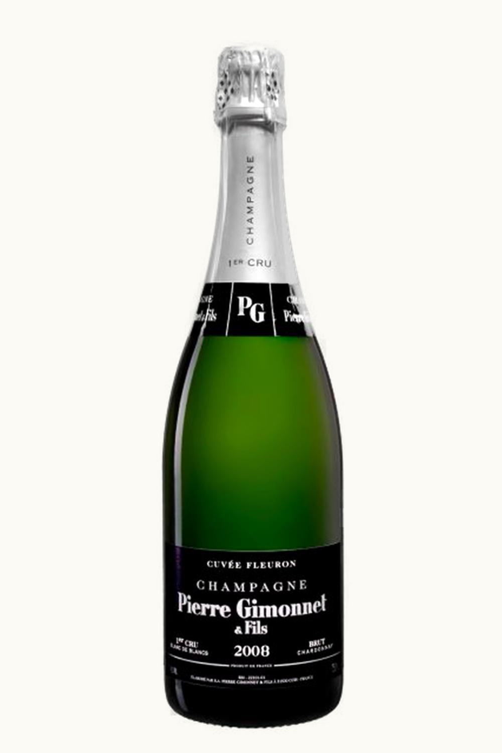 Pierre Gimonnet Cuvée Fleuron Premier Cru Brut Millésime Champagne Blanc de France, 2008