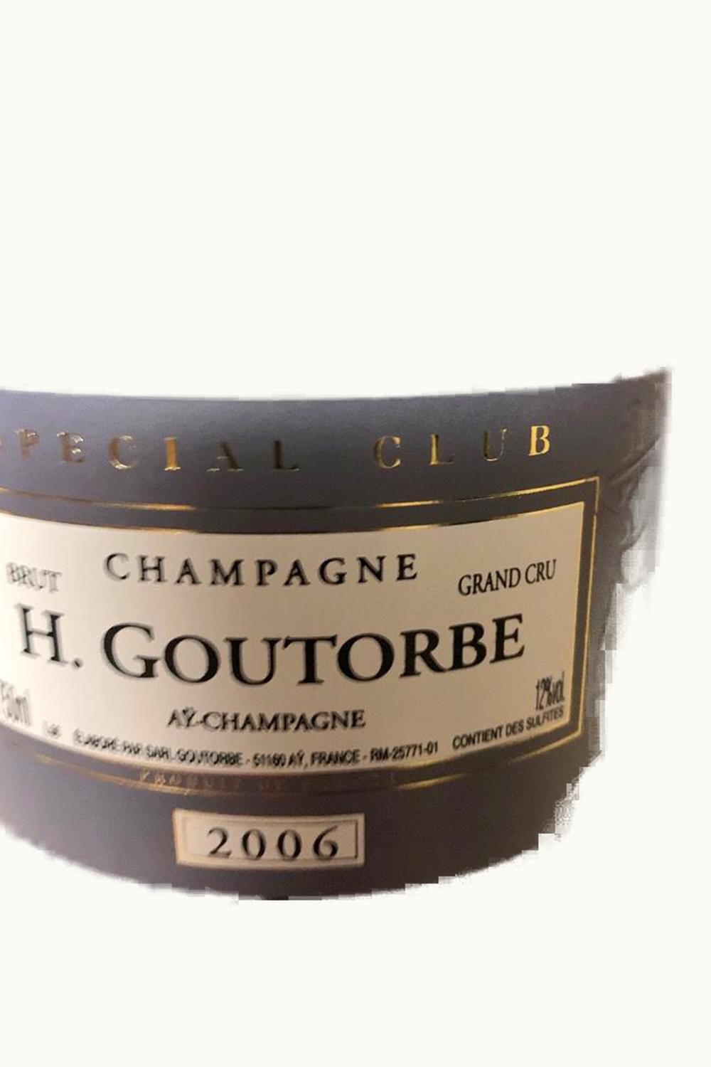Henri Goutorbe S.P.C. Club Grand Cru Brut Millésimé Champagne France, 2007