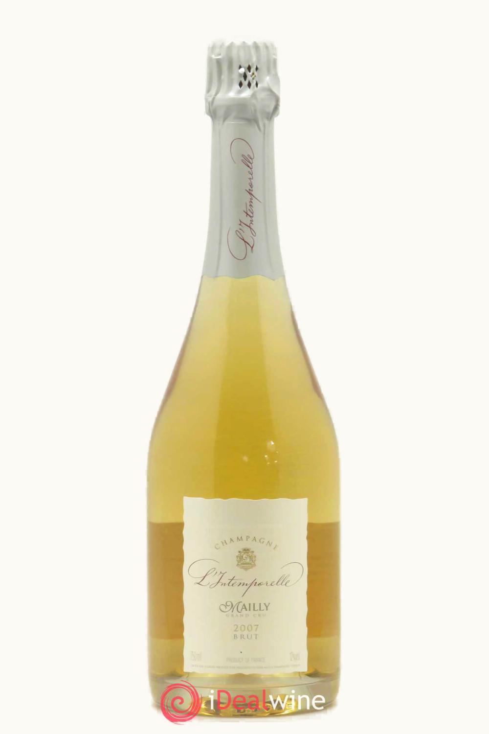 Mailly Cuvée L'Intemporel Grand Cru Brut Champagne France, 2007