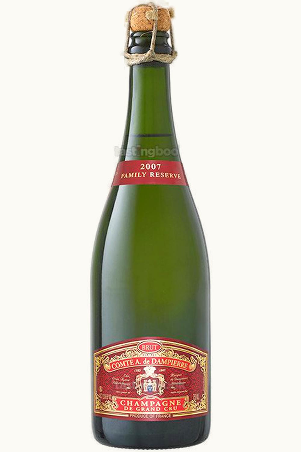 Comte Audoin de Dampierre Comte Audoin de Dampierre Famille Réservée Brut Grand Cru Champagne France, 2007