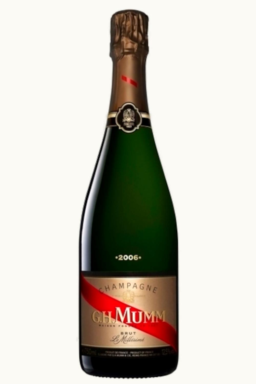 G.H. Mumm G.H. Mumm Brut Millésimé Champagne France, 2006