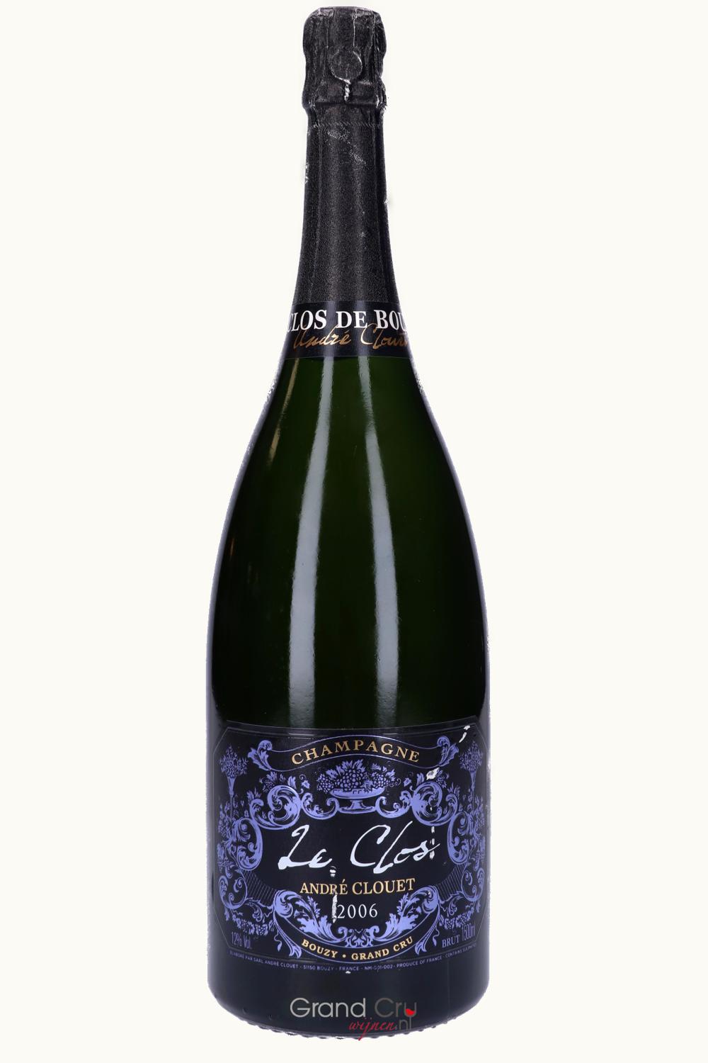 André Clouet André Clouet Le Clos Bouzy Grand Cru Brut Champagne Blanc de Noir France, 2006