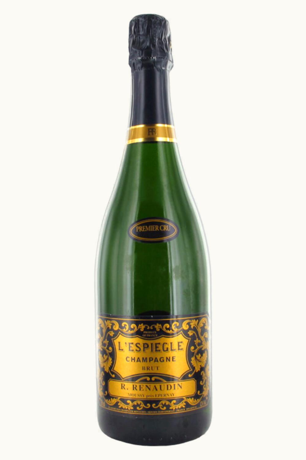 R. Renaudin R. Renaudin L'Espiègle Blanc de Blanc Premier Cru Brut Millésimé Champagne France, 2006