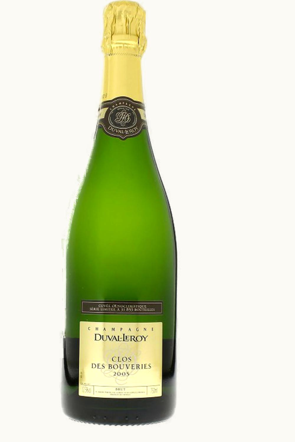 Duval-Leroy Clos de Bouveries Extra Brut Millésimé Champagne France, 2005