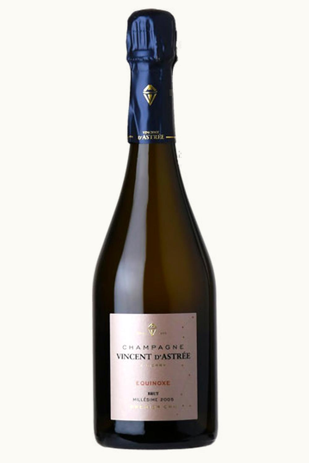 VIncent d'Astrée VIncent d'Astrée Equinox Premier Cru Brut Millésimé Champagne Blanc de France, 2005