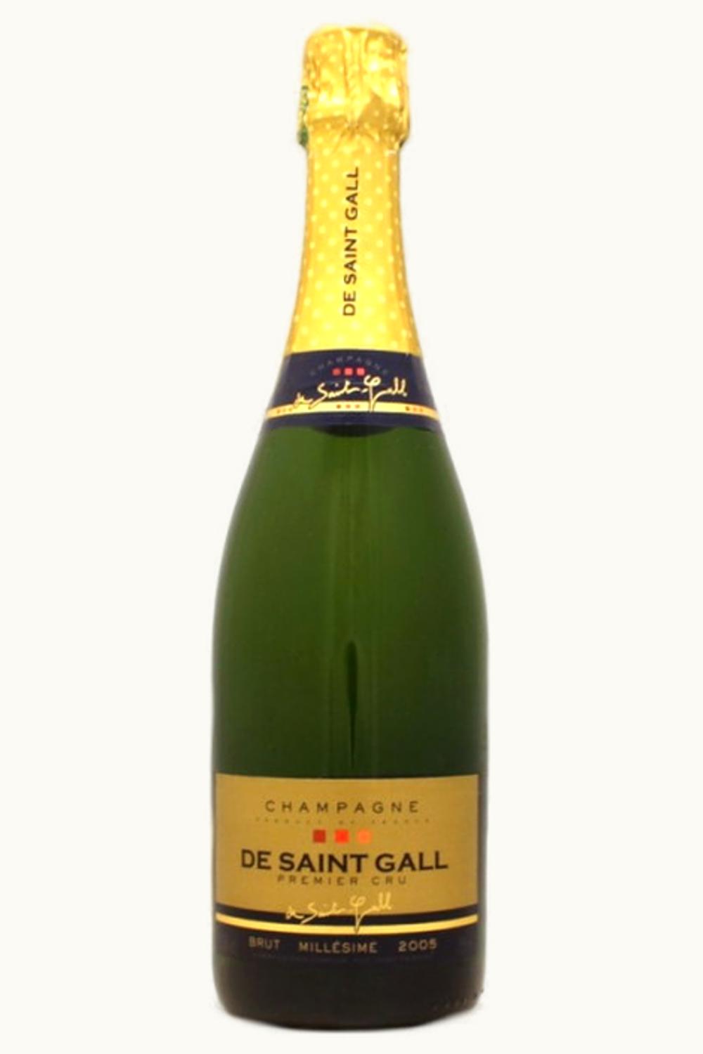 De St. Gall De St. Gall Premier Cru Brut Millésimé Champagne France, 2005