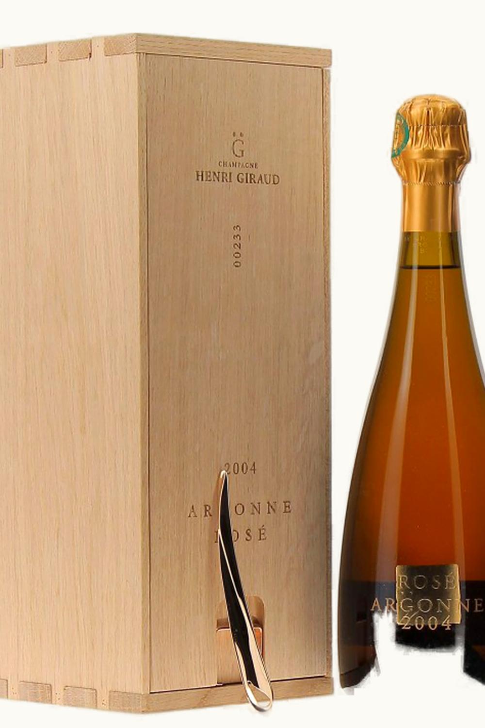 Henri Guiraud Argonne Ay Grand Cru Brut Rosé Champagne France, 2004