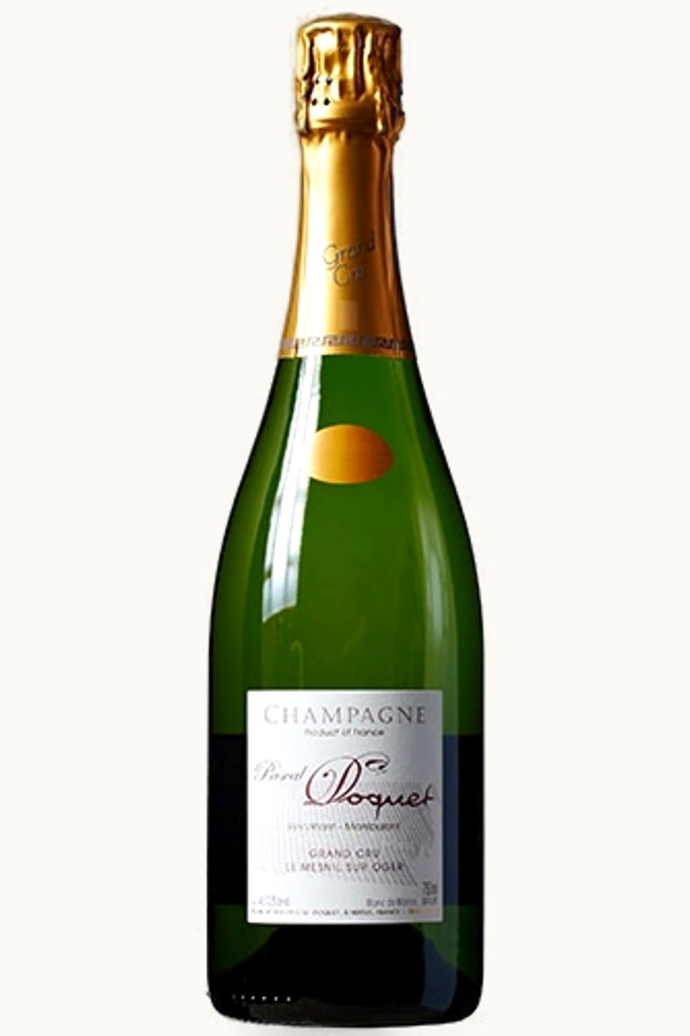 Pascal Doquet Grand Cru Le Mesnil-sur-Oger Blanc de Blanc Brut Champagne France, 2004