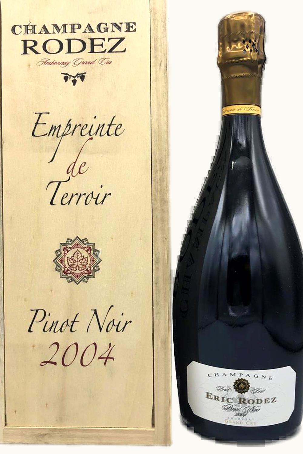 Eric Rodez Empreinte Noir Pinot Grand Cru Brut Champagne France, 2004