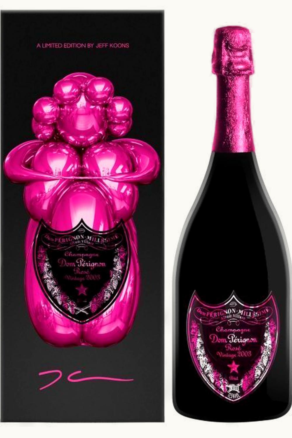 Dom Pérignon Dom Pérignon Rose Creator Edition Jeff Koon Champagne France, 2003