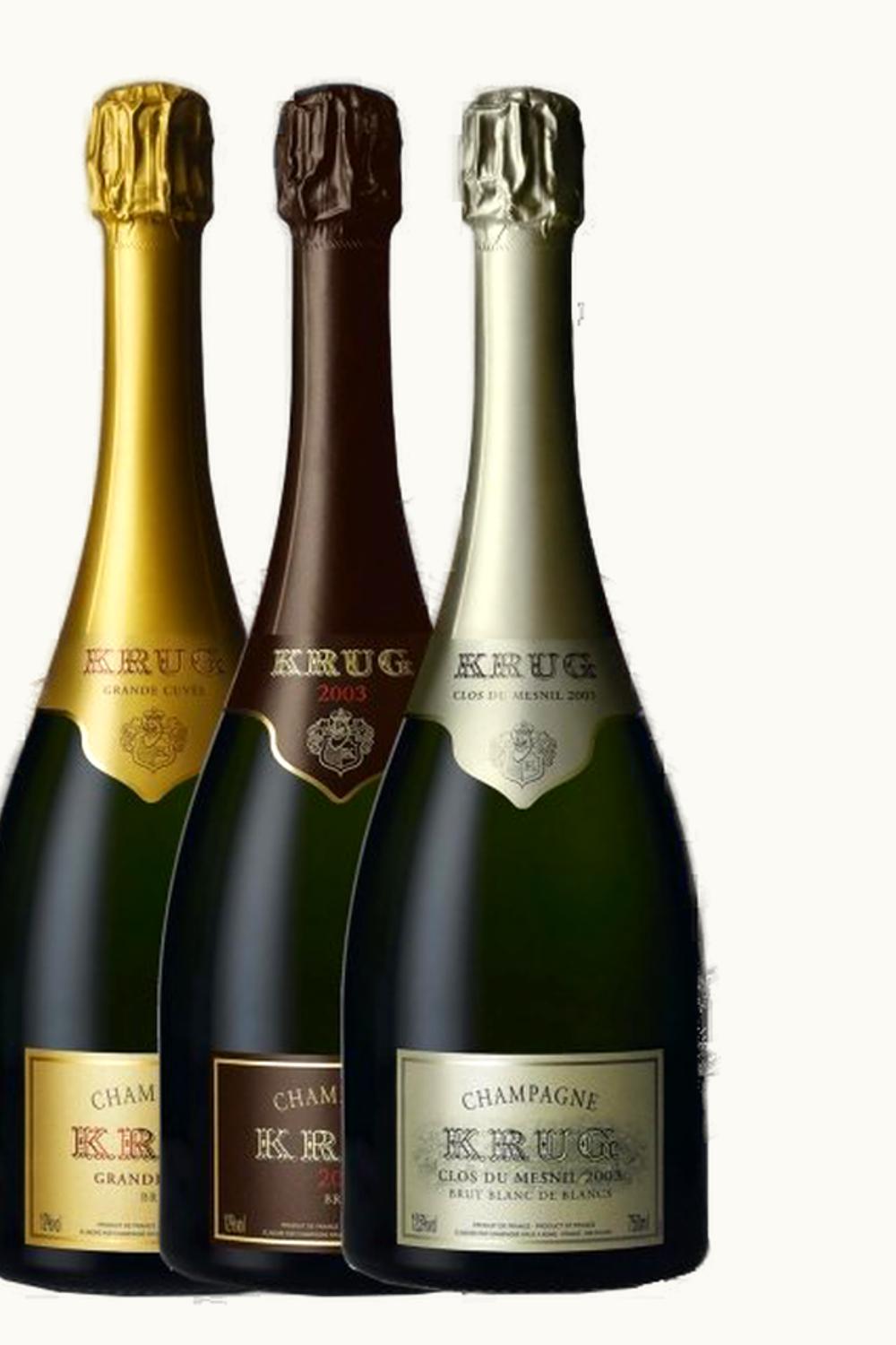 Krug Krug Du Point A L'Universe Assortment Champagne France, 2003