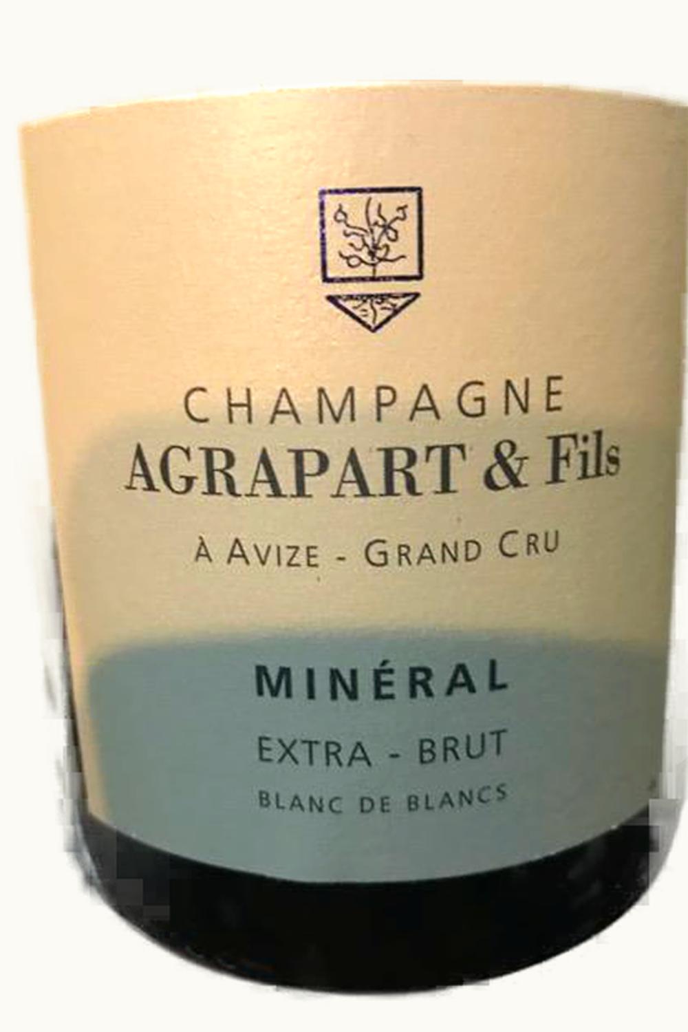 Pascal Agrapart Blanc de Blanc Grand Cru Extra Brut Millésimé Champagne France, 2003