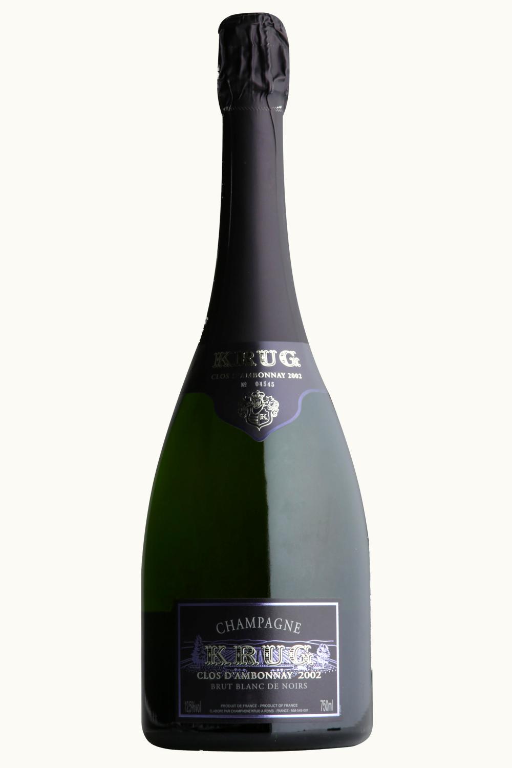 Krug Krug Clos d'Ambonnay Blanc de Noir Brut Champagne France, 2002