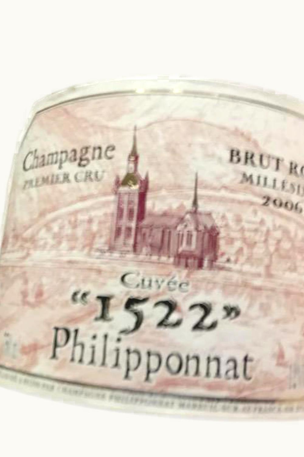Champagne Philipponnat Champagne Philipponnat Cuvée 1522 Premier Cru Brut Rosé Millésimé Champagne France, 2002