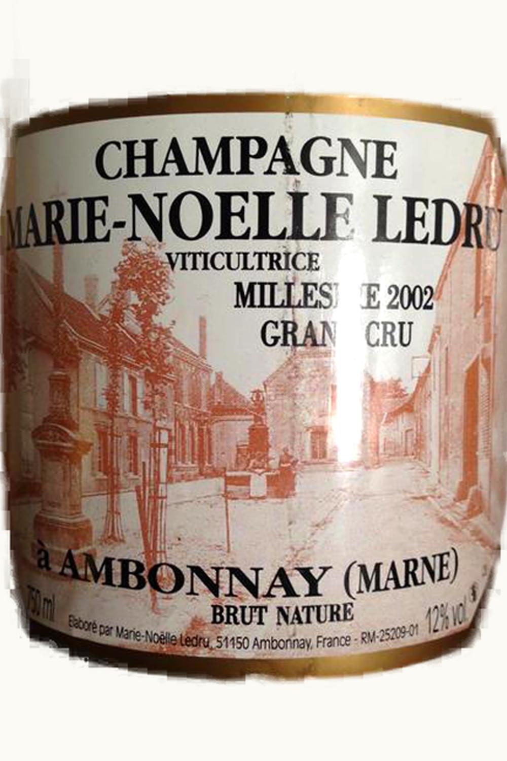 Marie Noëlle Ledru Marie Noëlle Ledru Grand Cru Brut Nature Champagne Zéro France, 2002