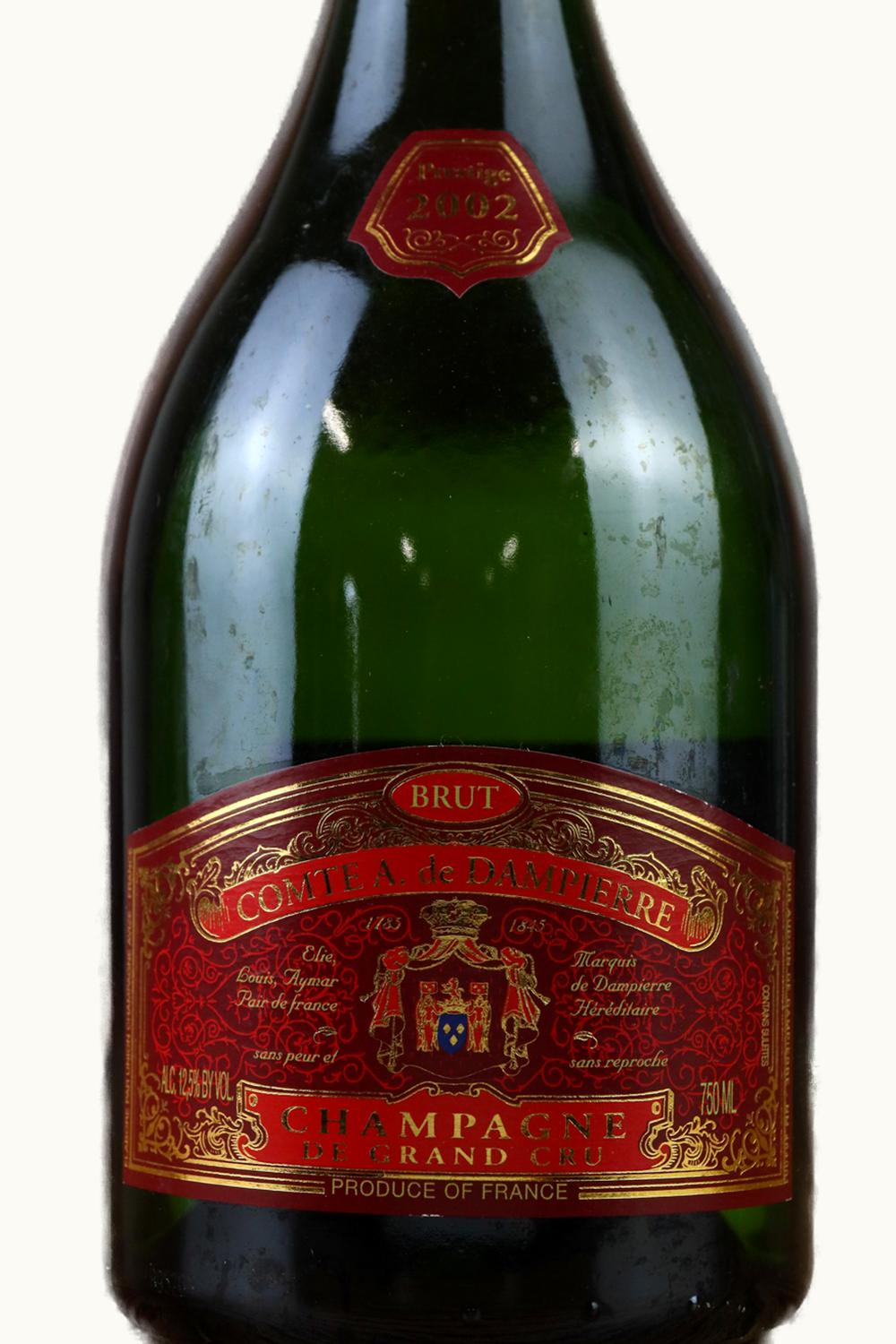 Comte Audoin de Dampierre Comte Audoin de Dampierre Prestige Blanc de Blanc Grand Cru Brut Champagne France, 2002