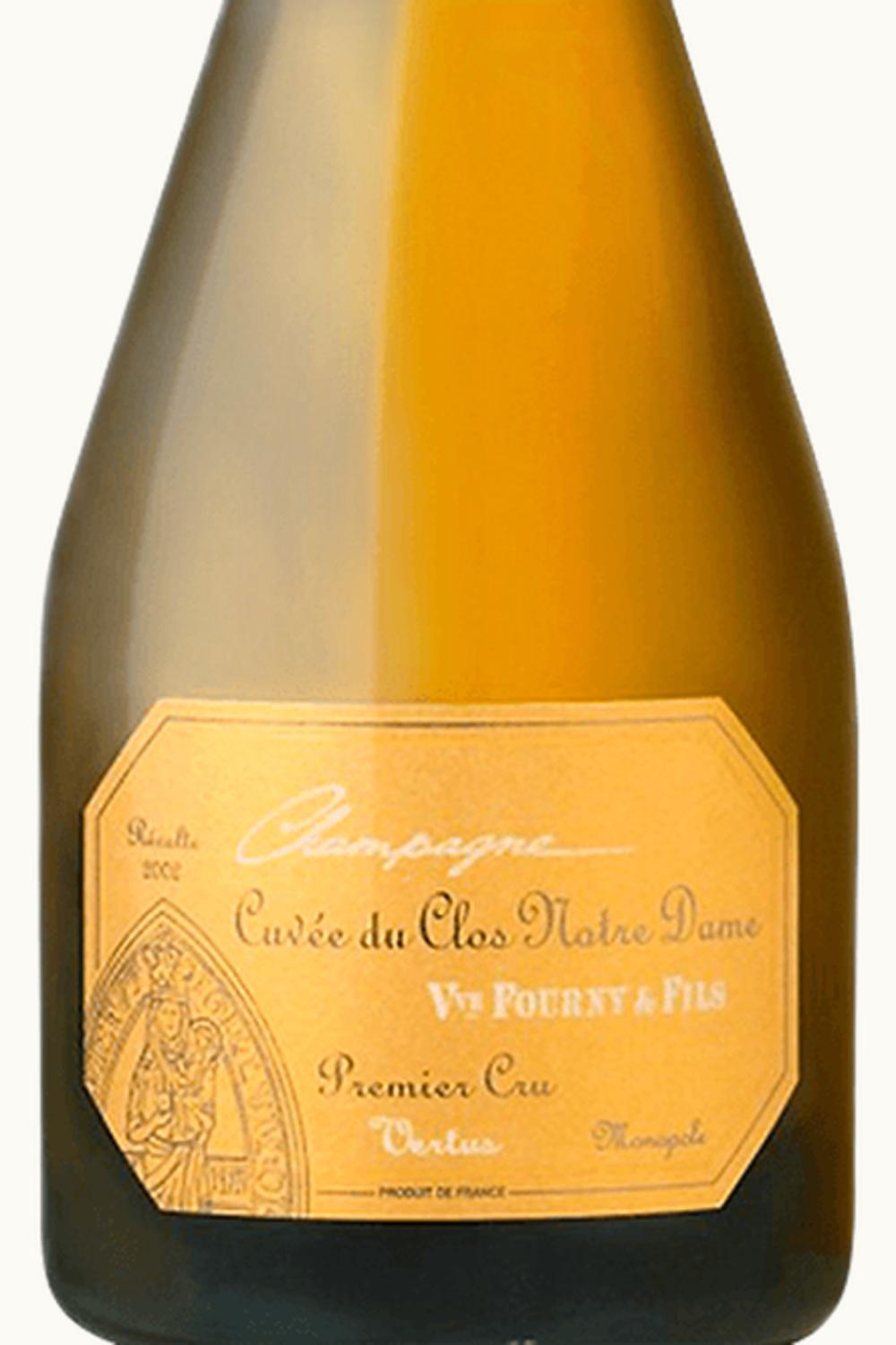 Veuve Fourny Cuvée du Clos FG Notre Dame Premier Cru Extra Brut Millésimé Champagne France, 2000
