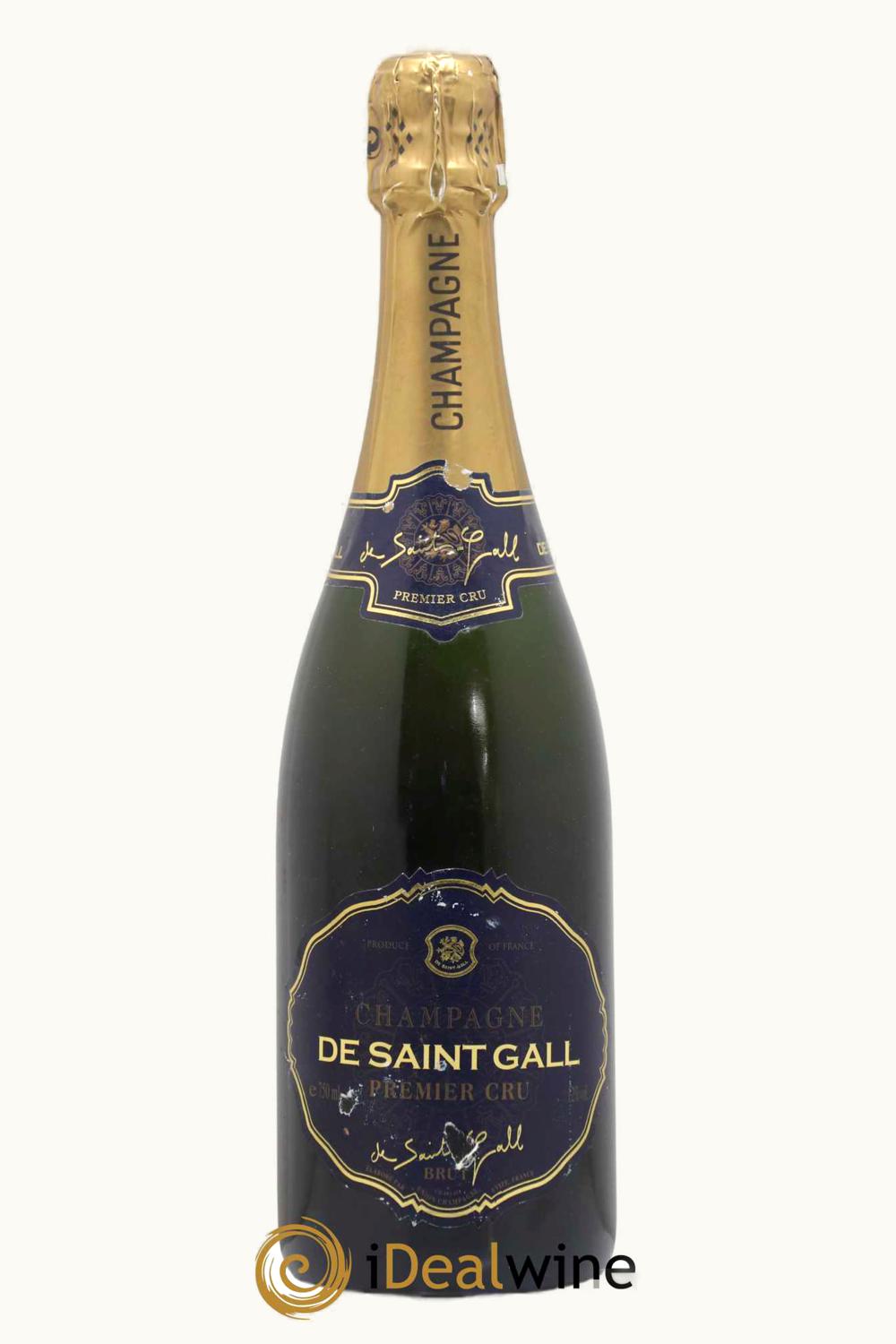 De St. Gall De St. Gall Premier Cru Brut Millésimé Champagne France, 2000
