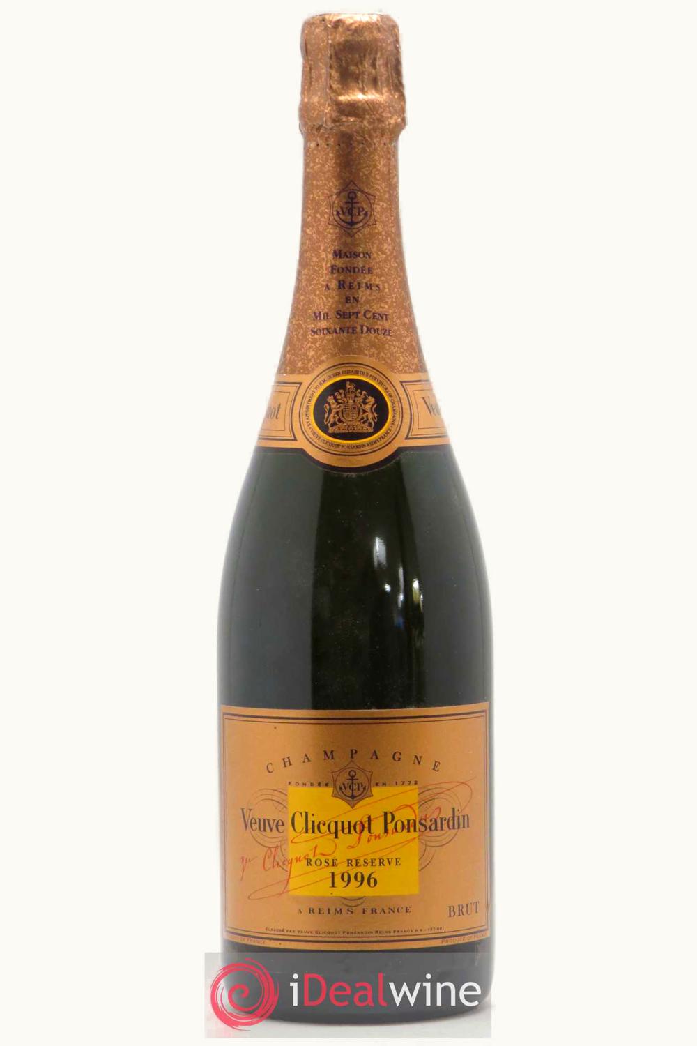 Veuve Clicquot Veuve Clicquot Vintage Brut Rosé Champagne France, 1996