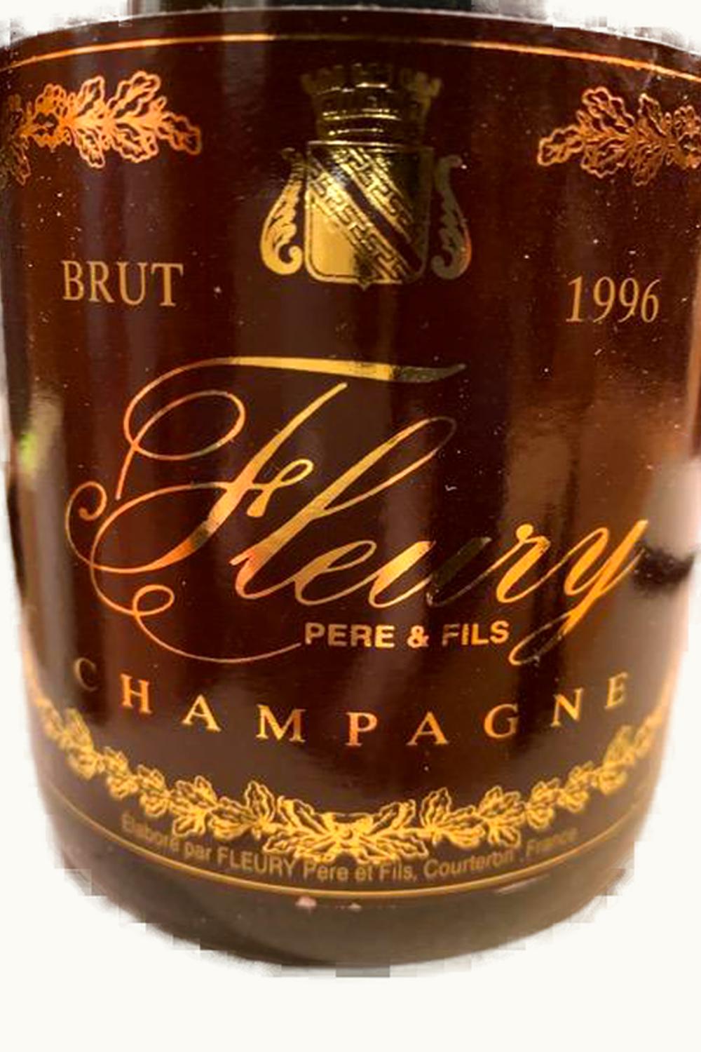 Fleury Père & Fils Fleury Père & Fils Vintage Brut Champagne France, 1996