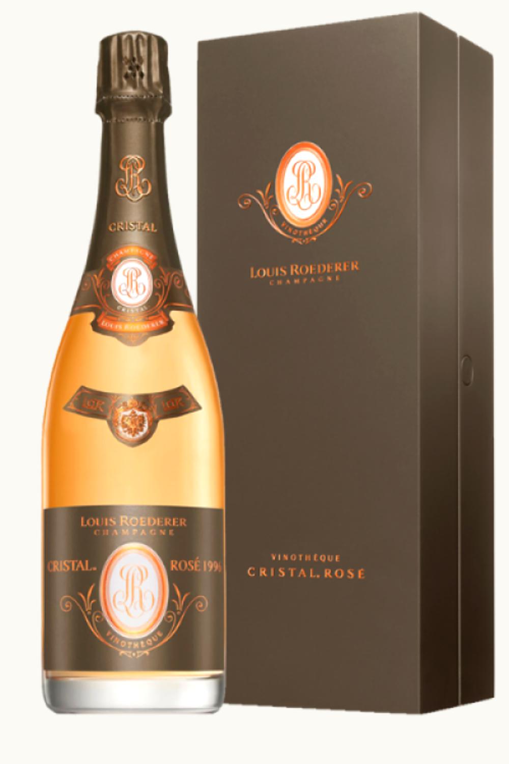 Louis Roederer Louis Roederer Cristal VInothèque Edition Brut Rosé Millésimé Champagne France, 1995