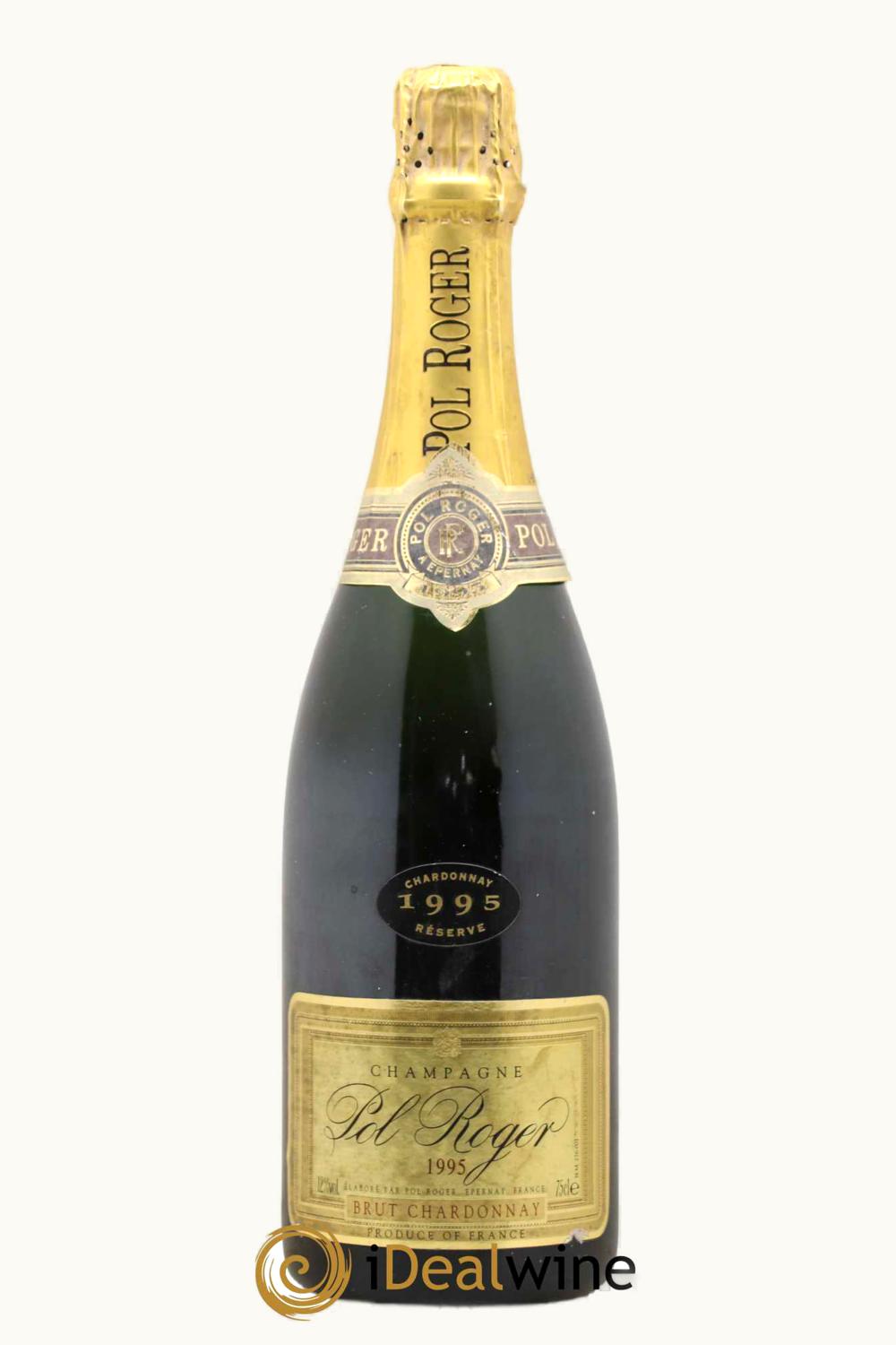 Pol Roger Pol Roger Blanc de Blanc Brut Champagne France, 1995