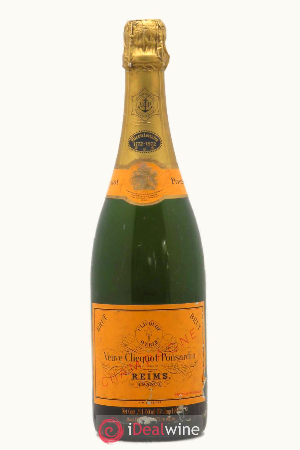 Veuve Clicquot Veuve Clicquot Vintage Brut Champagne France, 1992