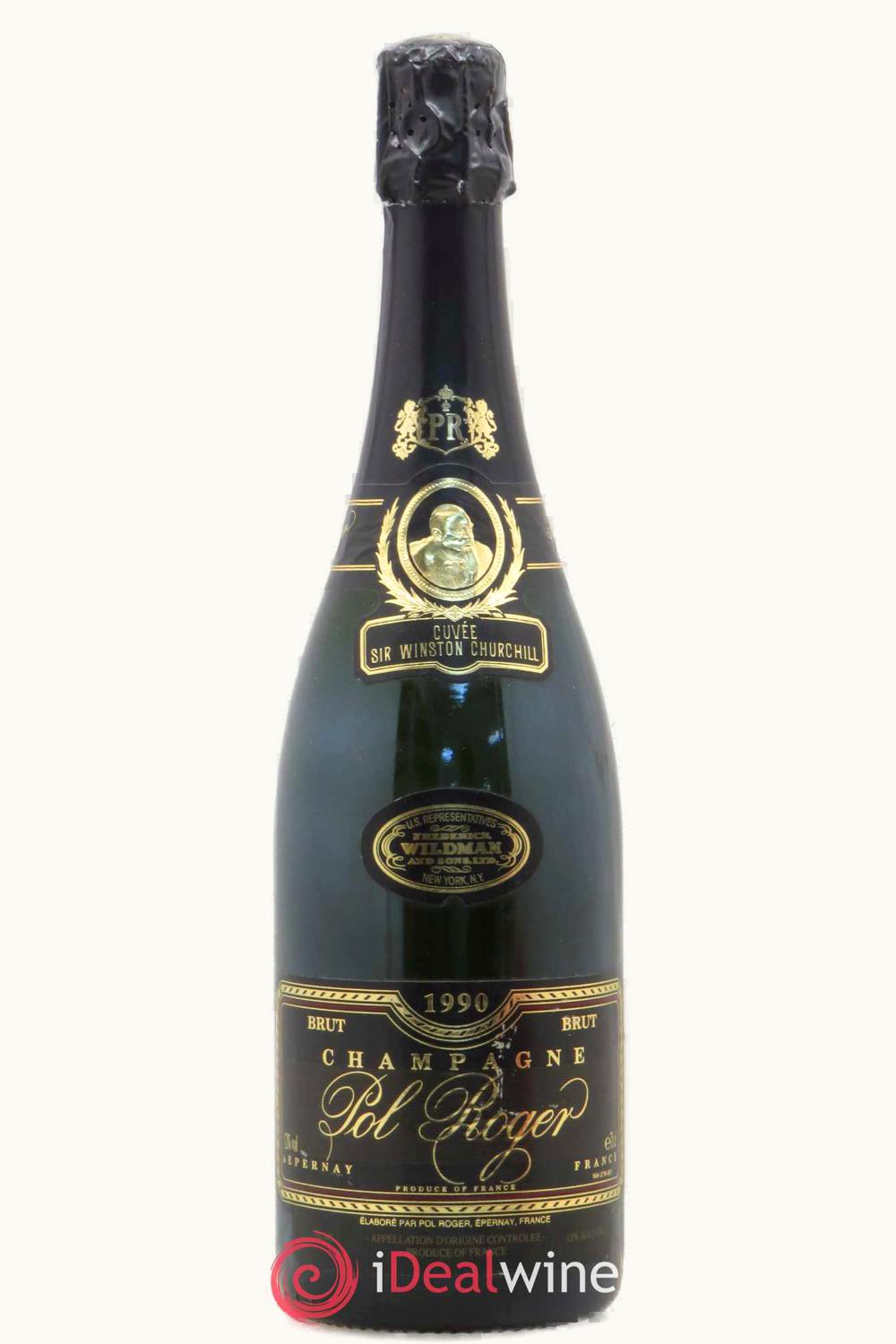 Pol Roger Cuvée Sir Winston Churchill Brut Champagne France, 1990