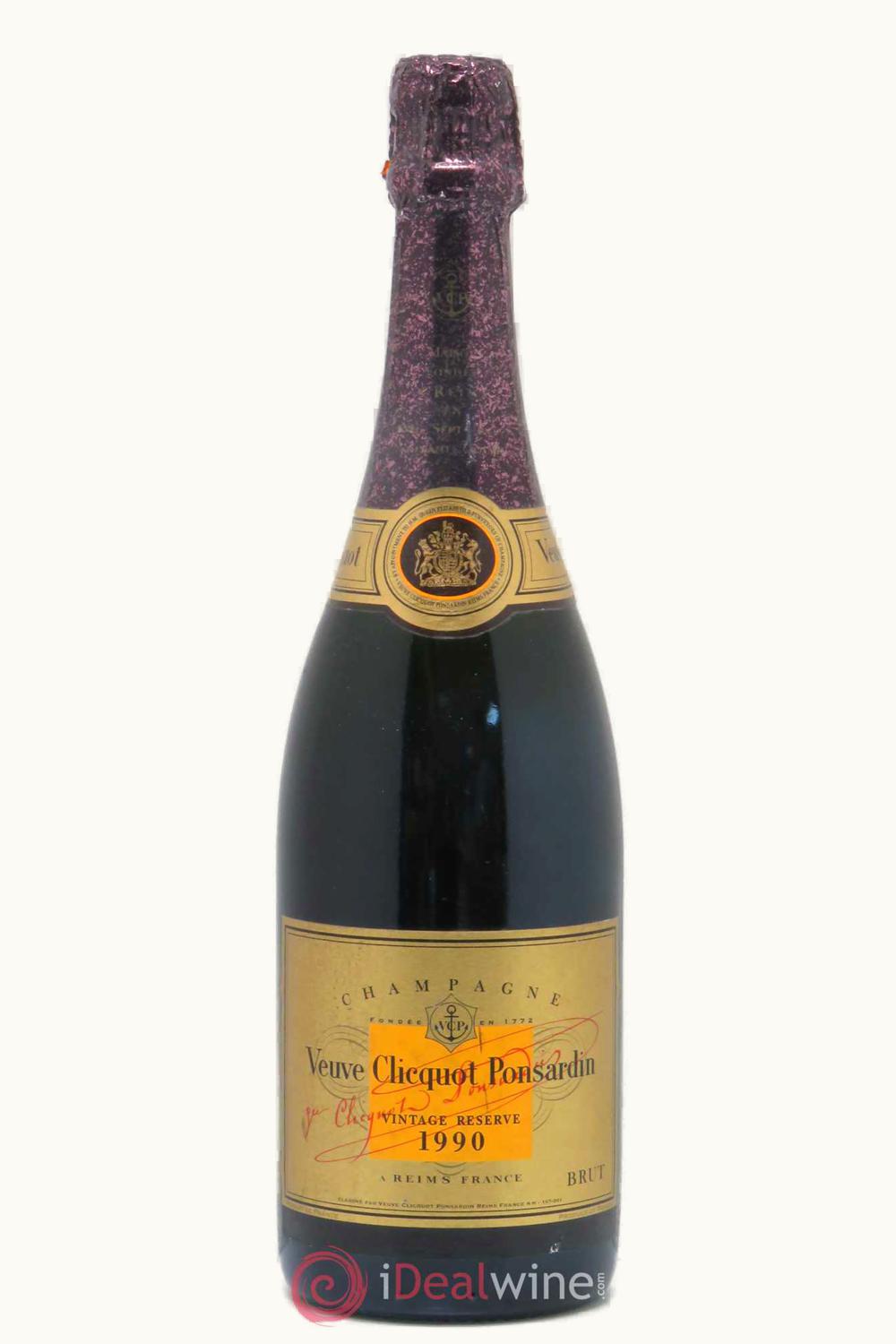 Veuve Clicquot Veuve Clicquot Vintage Brut Champagne France, 1990