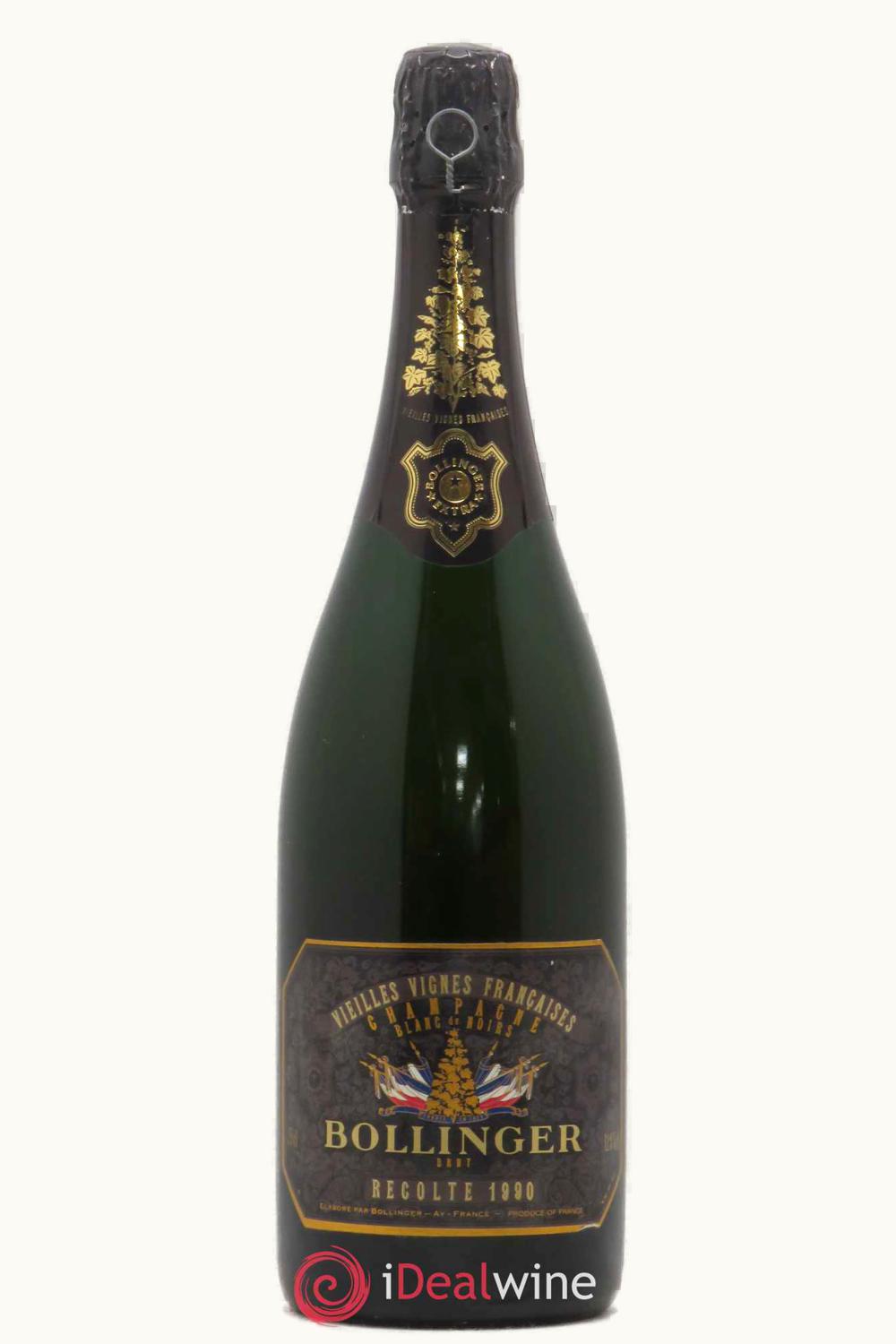 Bollinger Vieilles Vignes Françaises Blanc de Noirs Champagne France, 1990