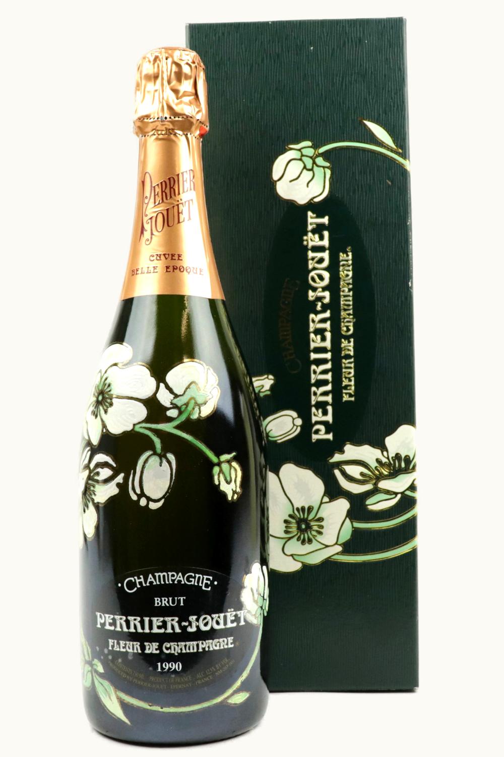 Perrier-Jouët Perrier-Jouët Belle Epoque Fleur de Glass Brut Champagne France, 1990