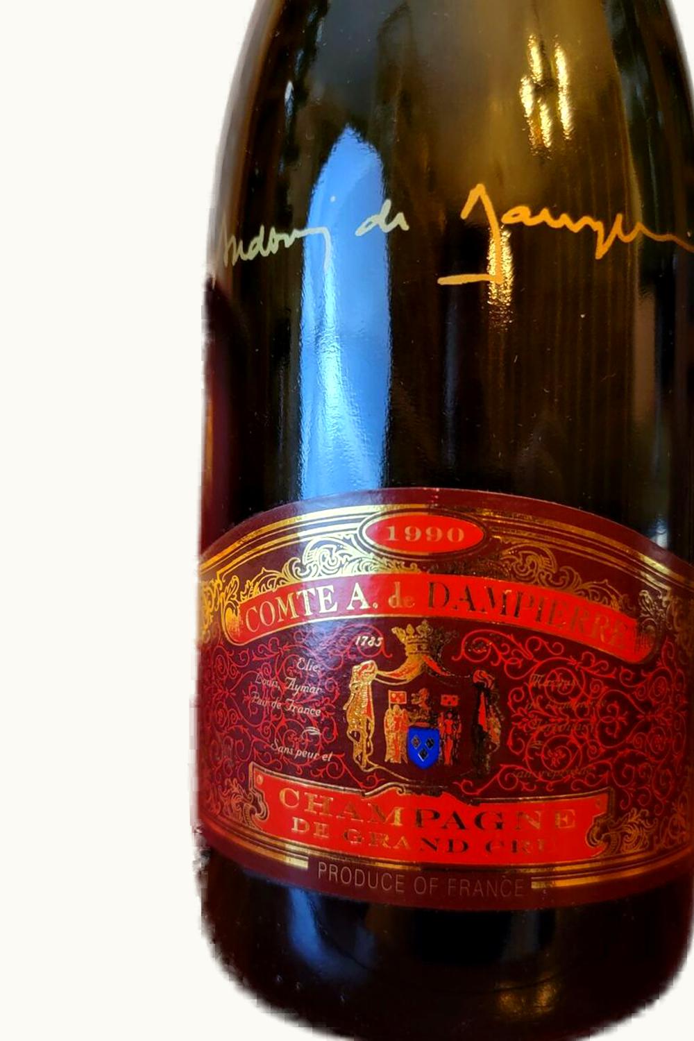 Comte Audoin de Dampierre Comte Audoin de Dampierre Famille Réserve Brut Grand Cru Champagne France, 1990