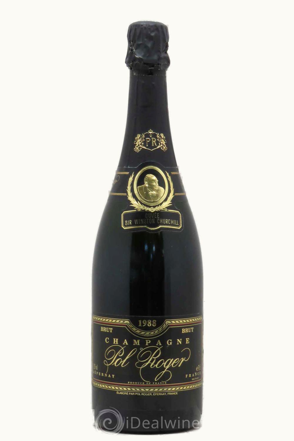 Pol Roger Cuvée Sir Winston Churchill Brut Champagne France, 1988